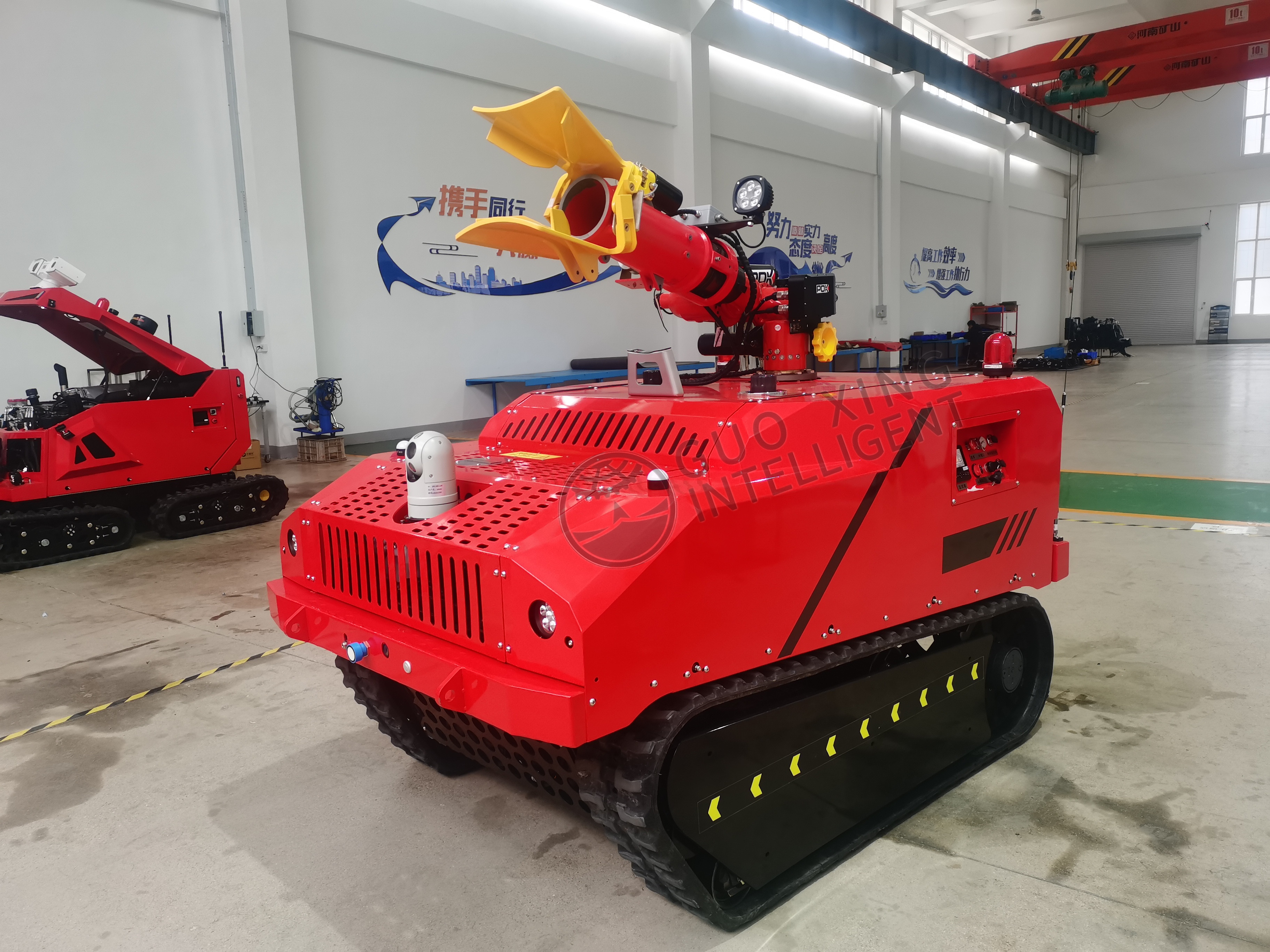 Diesel -Feuerwehrroboter