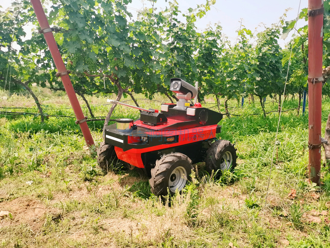 Sicherheitsroboter für den Außenbereich