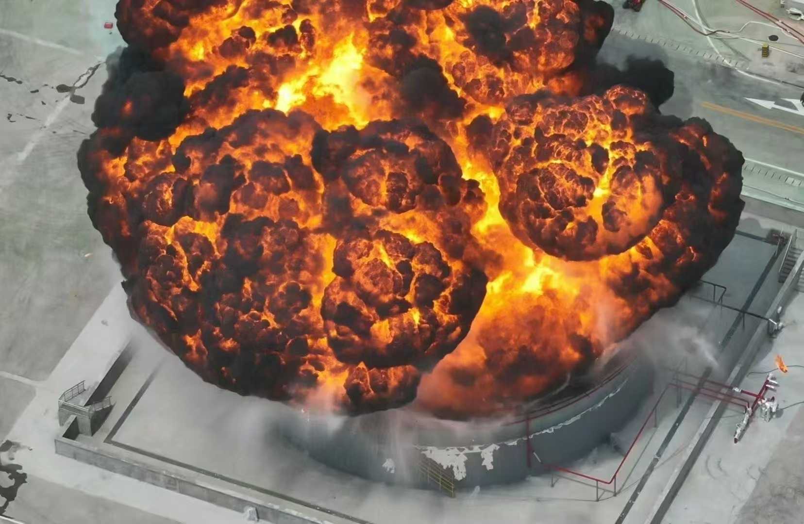Diesel -Feuerwehrroboter