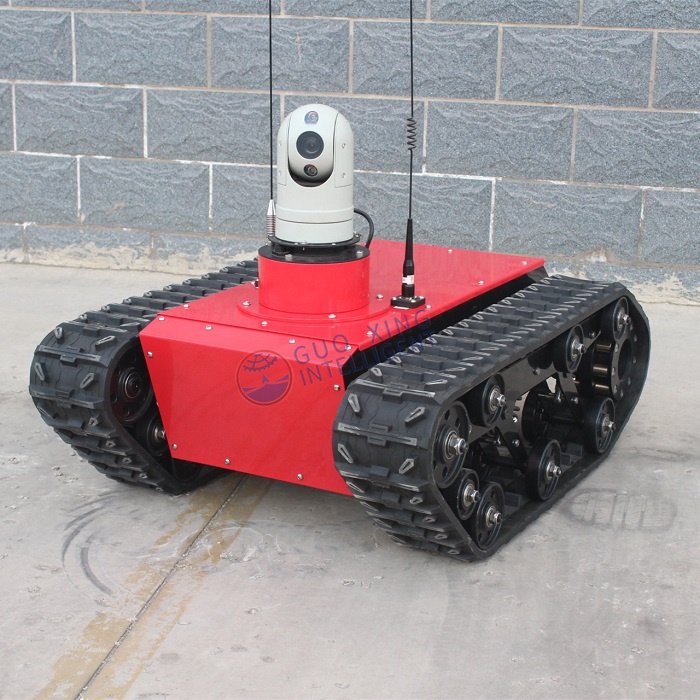 All-Terrain-Raupenferngesteuerte mobile Roboter-Chassis-Plattform