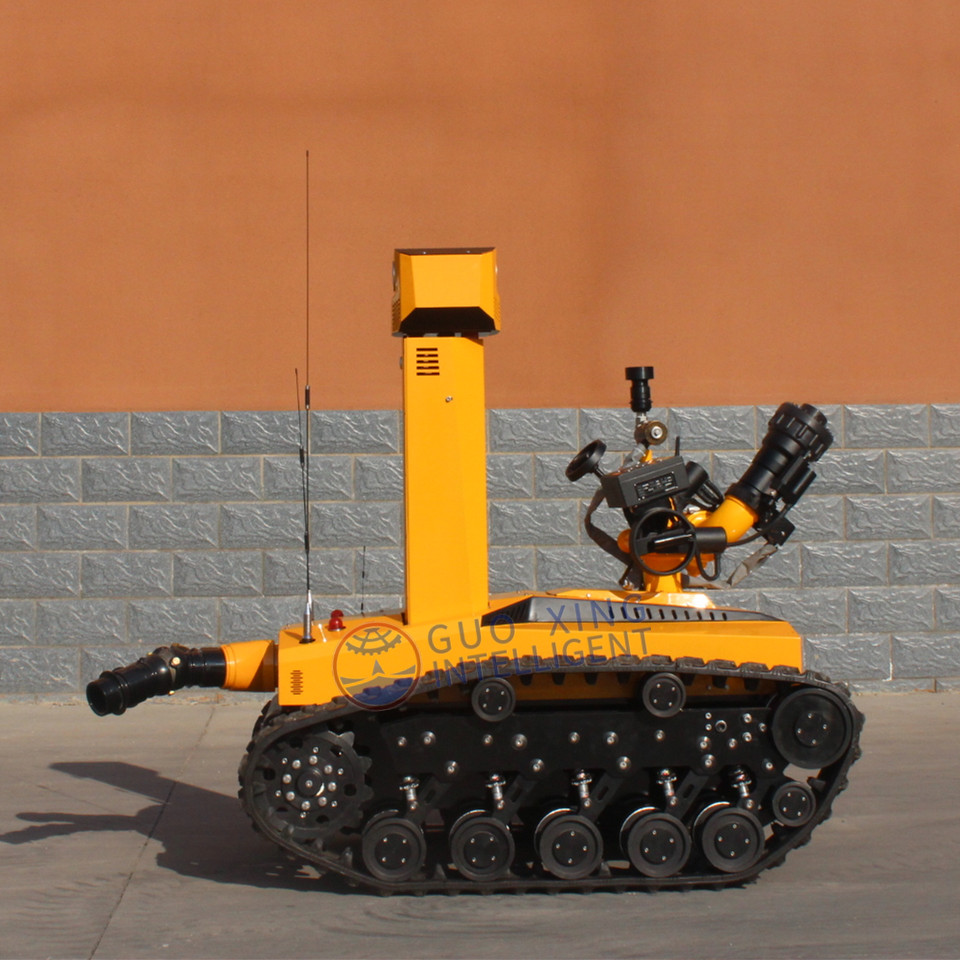 Robuster, multifunktionaler Patrouillen-Feuerlöschroboter