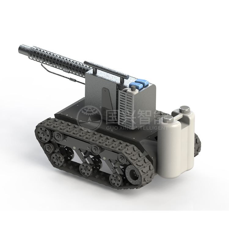 Wasserdichtes intelligentes Kettensteigroboter-Tankplattform-Chassis