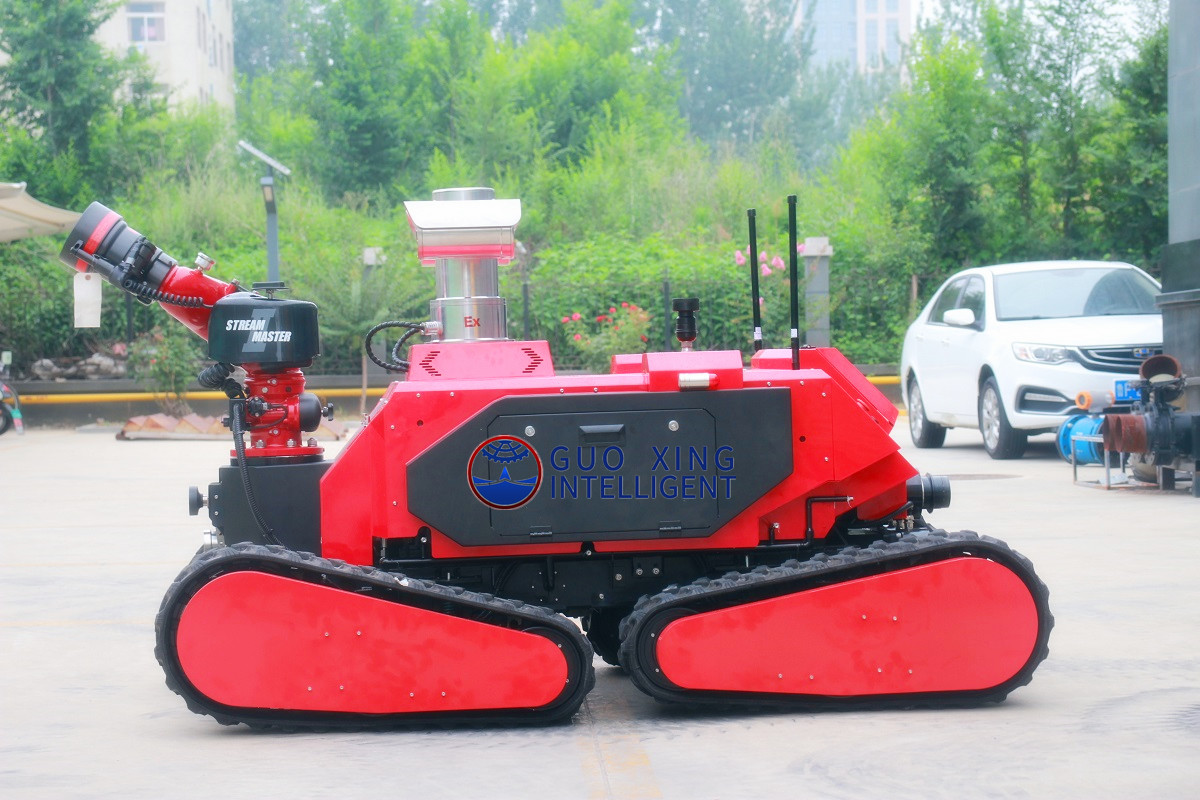 Der neueste explosionsgeschützte Feuerlöschroboter in China für die Feuerwehr