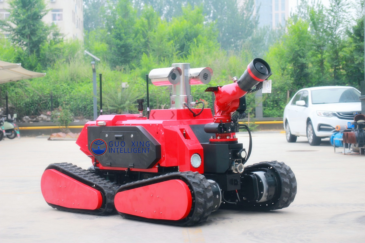 GuoXing Feuerlöschroboter Quelle MFR