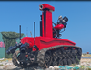 Fortgeschrittene explosionssichere Brandbekämpfungsroboter mit Gaserkennung