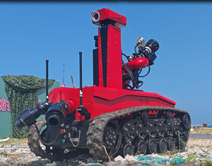 Explosionssicherer Brandbekämpfungsroboter mit Multi-Hazard-Sensoren