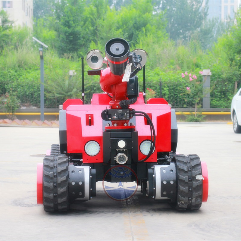 ATEX-Zertifikat explosionsgeschützter ferngesteuerter Feuerlöschroboter Feuerrettungsroboter
