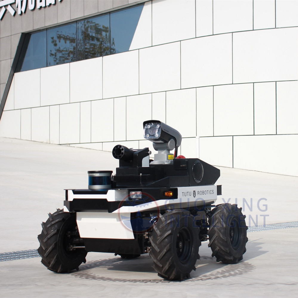 Security Patrol Robot Autonomer mobiler Roboter für die Videoüberwachung