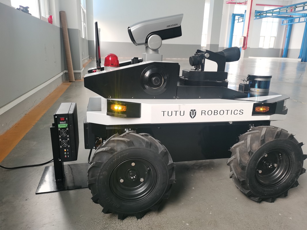 Sicherheitsroboter für intelligentes Patrouillieren und intelligente Überwachung