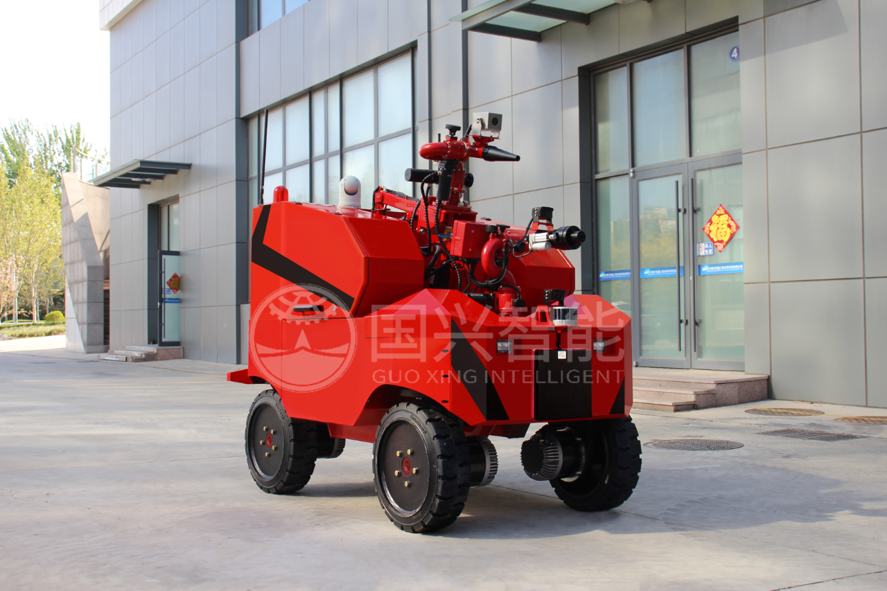 Autofeuerfeuerroboter