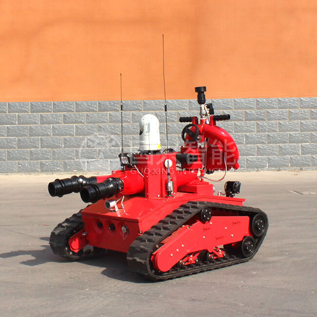 RXR-M40D-880T Explosionsgeschütztes Robotik-Brandbekämpfungsroboterfahrzeug mit Nachtsichtkamera