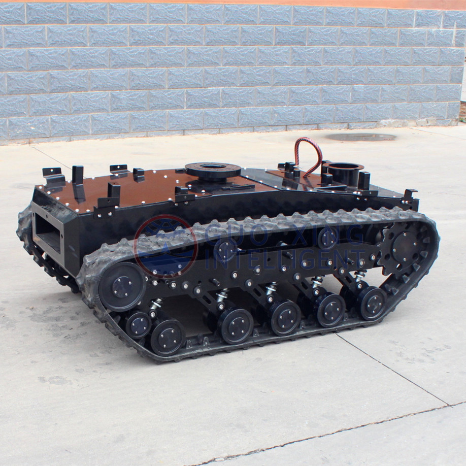Robustes Basic-Offroad-Kettenroboter-Panzerfahrgestell
