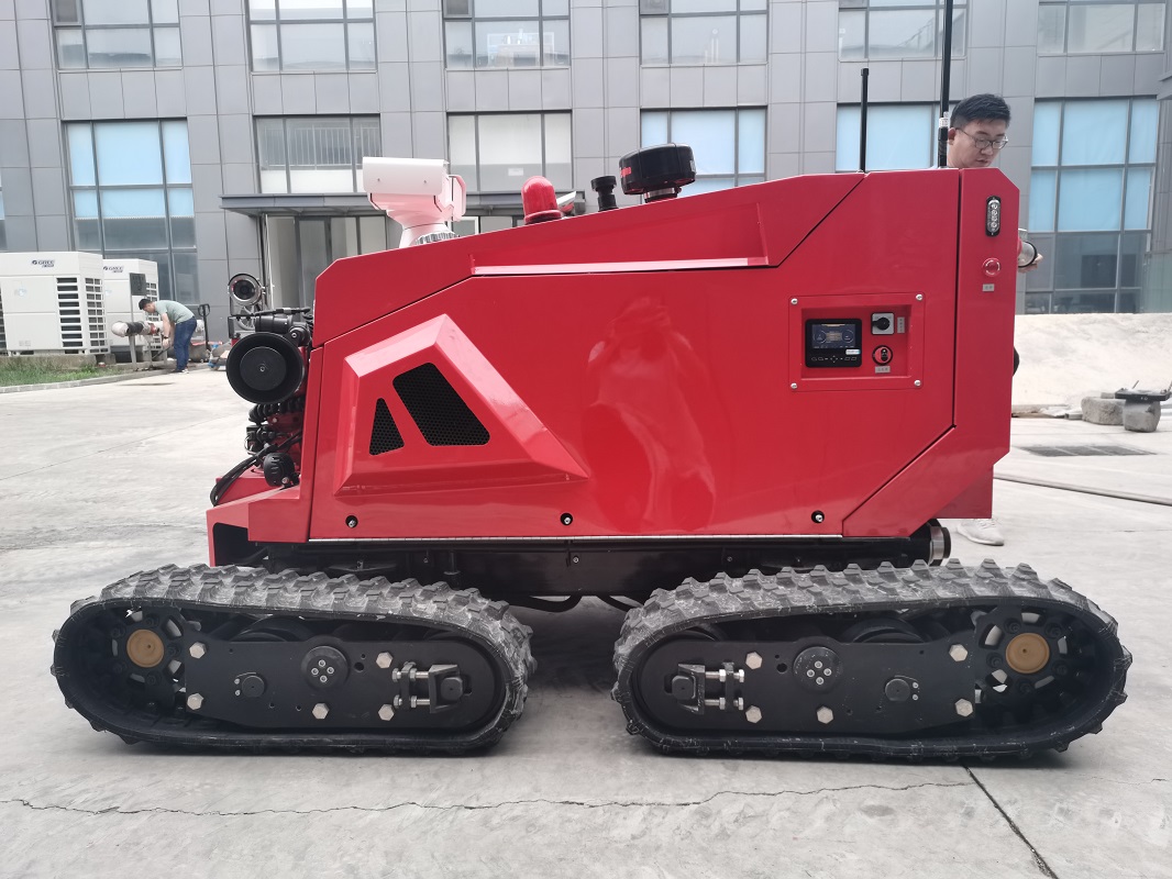 UGV Ferngesteuertes Roboterfahrzeug zur Brandbekämpfung