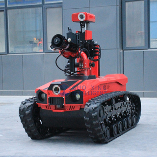  Feuerwehrroboter Batterie Intelligent angetriebene Fernbedienung Robotik Feuerbekämpfungsroboter RXR-MC80BD