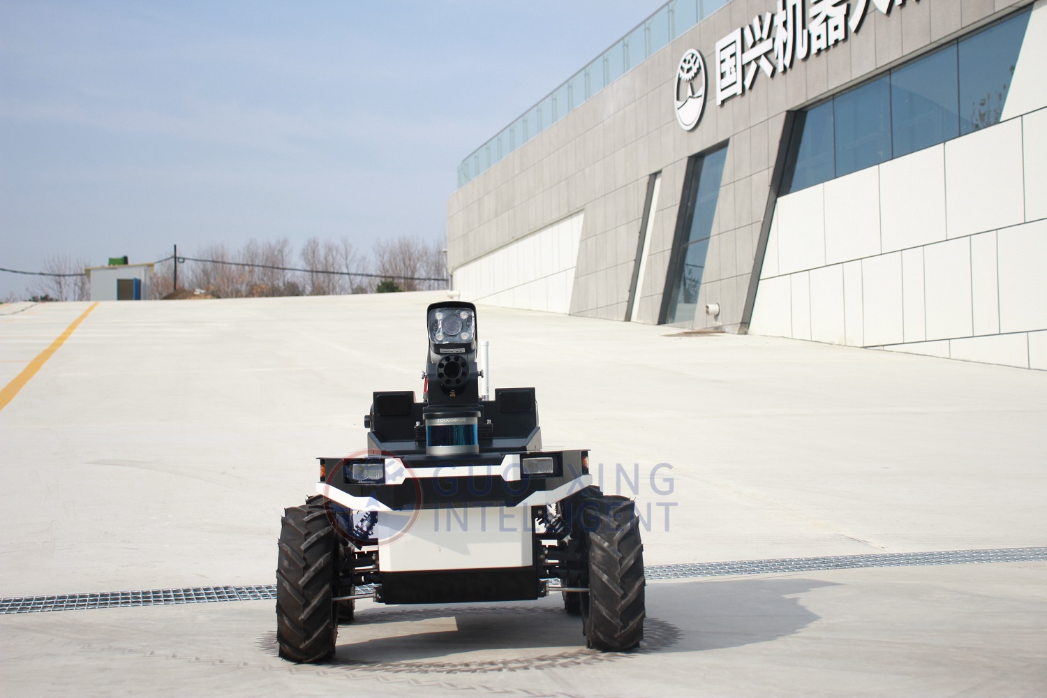 Patrouillenkontrolle für intelligente Roboter im öffentlichen Bereich